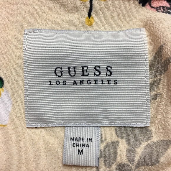 Unique Guess Women’s Button-Down Long Sleeve Top - Picture 7 of 9